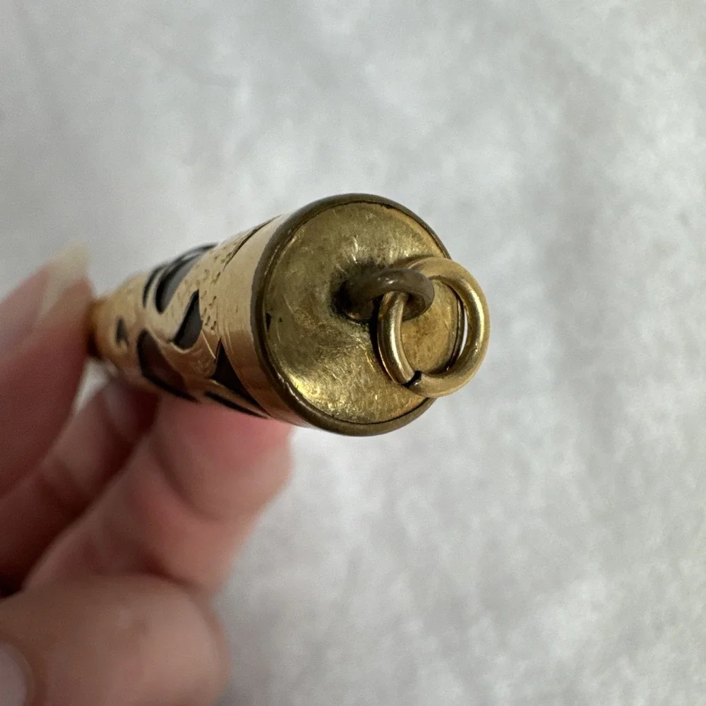 Vintage 1930s Sheaffer Fountain Pen Victorian Filigree Gold Overlay